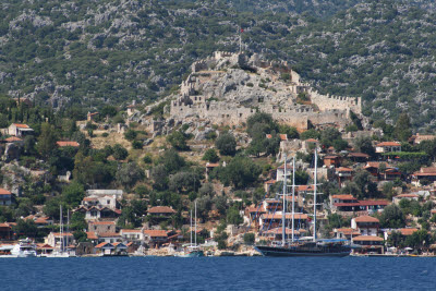 Castle (1440AD) above Kale (Simena)