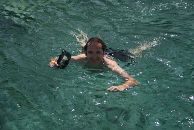 Swiming among the ancient Lycian ruins