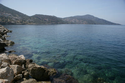 Shoreline of Kalkan, Turkey