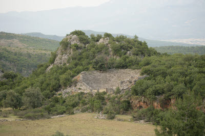 Ancient Amphitheater of Pinara, Turkey