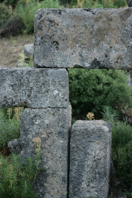 Ancient Lycian rock tombs of Pinara, Turkey