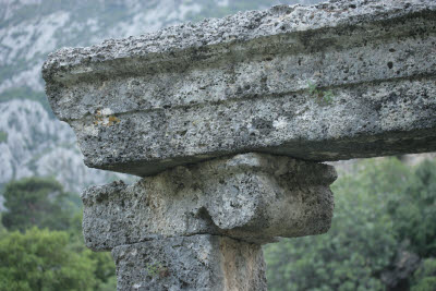 Ancient Lycian rock tombs of Pinara, Turkey