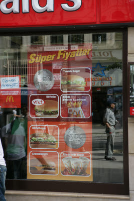 McDonalds in Istanbul, Turkey