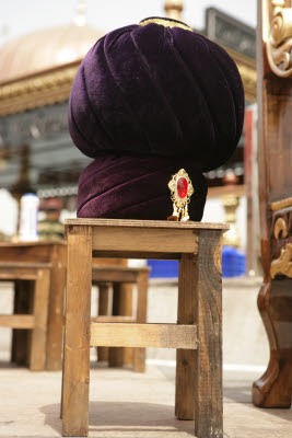 Turban awaiting a perch