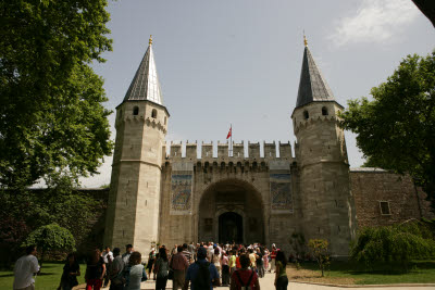 Gate of Salutations, Topkapi Palace, Istanbul, Turkey