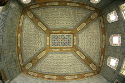 Ceiling, Topkapi Palace, Istanbul, Turkey