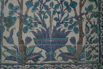 Iznik Tiles, Topkapi Palace, Istanbul, Turkey