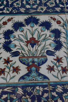 Iznik Tiles, Topkapi Palace, Istanbul, Turkey