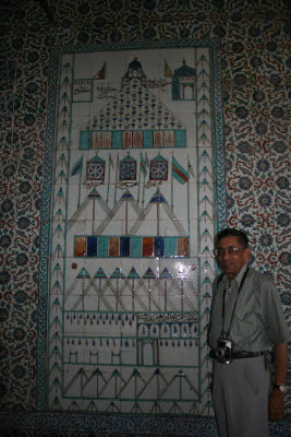 Iznik Tiles, Topkapi Palace, Istanbul, Turkey