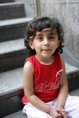 Turkish Girl in the Tunnel