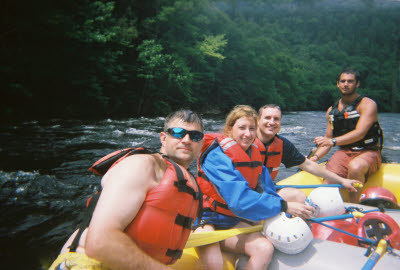 Whitewater Rafting on the Kennebec River