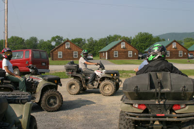 ATVing at North Country Rivers, Maine