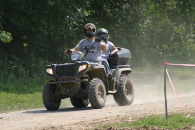 ATVing at North Country Rivers, Maine