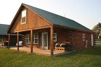 Cabin at North Country River, Maine