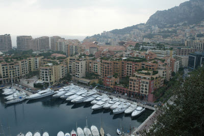 Typical Residence and Water Transportation in Monaco