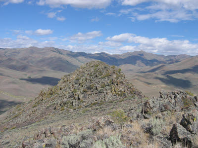 Peak above the Twin Bridges