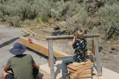BB Gun Range, Twin Bridges, ID