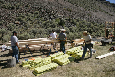 Cutting beams to length