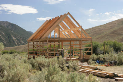 Roof moving along