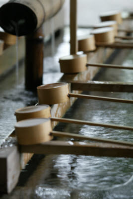 Washbasin at the Temple