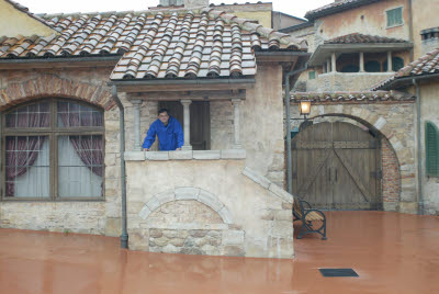 Mark in Disney Sea