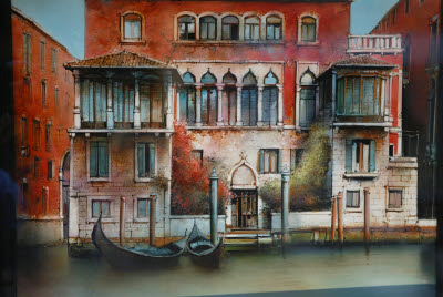 Painting of Venetian Villa