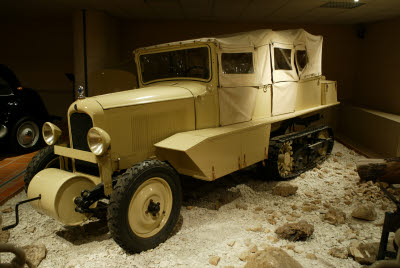 Treaded Military Vehicle