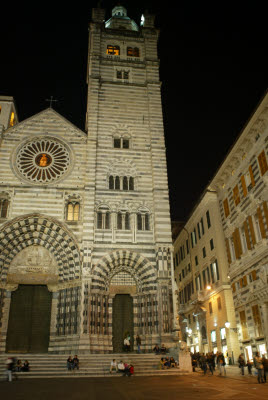 Wandering Genoa at Night