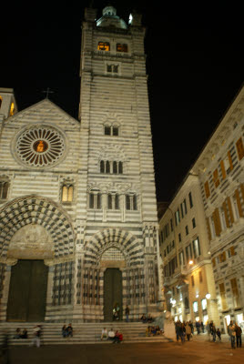 Wandering Genoa at Night