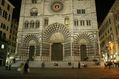 Wandering Genoa at Night