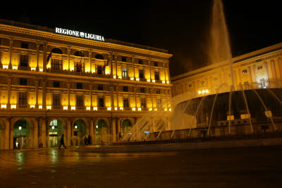 Wandering Genoa at Night