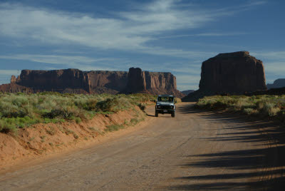 Defender in Monument Valley