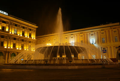 Wandering Genoa at Night